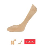 Soxo women's feet for ballerinas - beige
