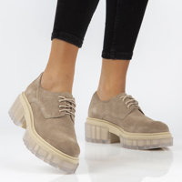 Suede ankle boots Filippo 20099 taupe