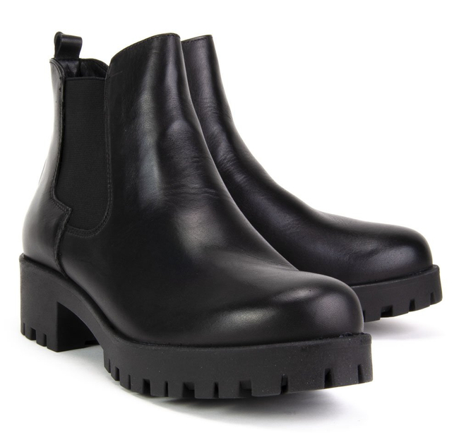 Botki Tamaris 1-25435-21 003 Black Leather