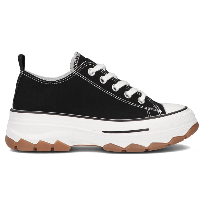 Trampki News 24SP26-6737 czarne