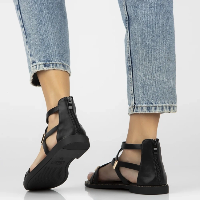 Sandały Filippo DS6912/25 BK czarne