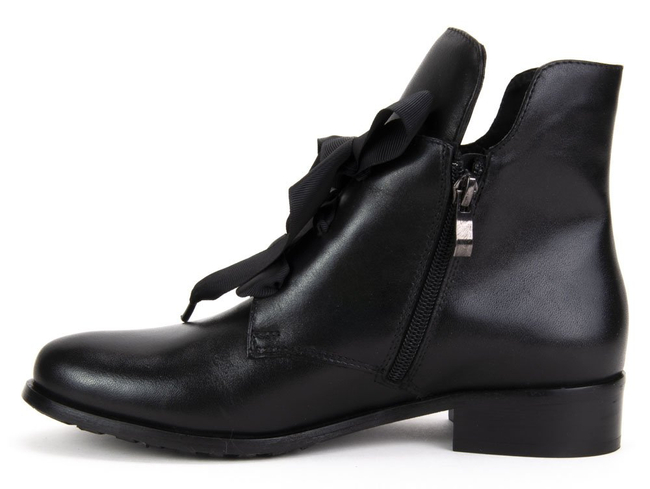 Botki Eksbut 78-5182-155-1G Czarne Lico