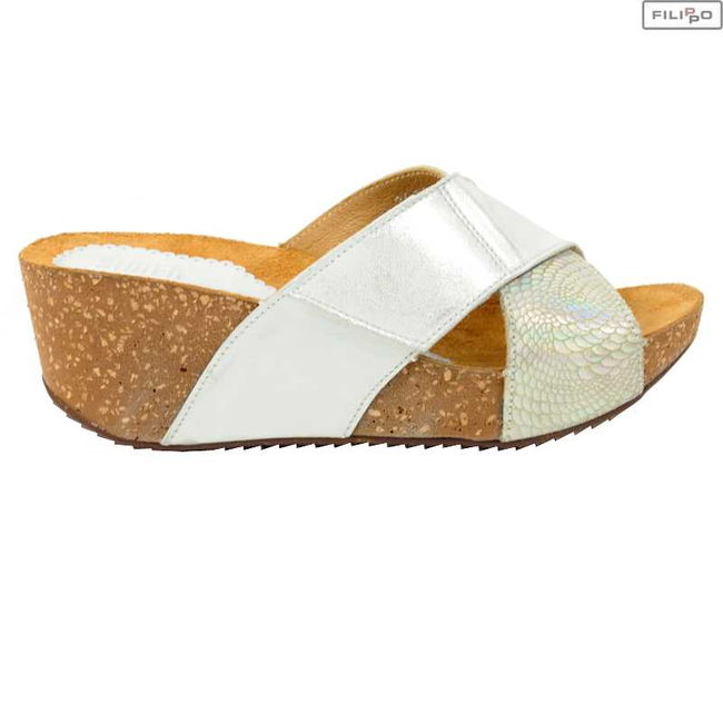 Slippers SIMEN 215 k10 silver 8022851