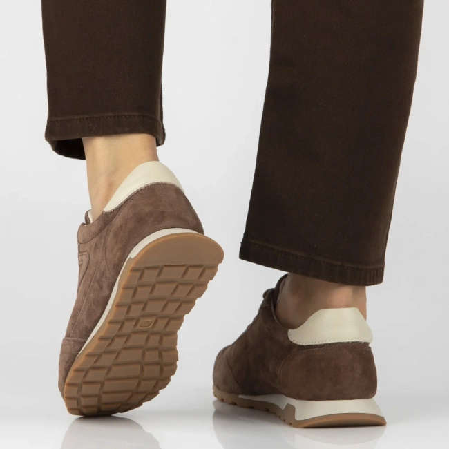 Leather sneakers Filippo DP7962/26 BR brown