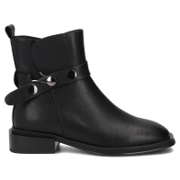 Leather ankle boots Filippo DBT8152/26 BK black