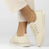 Leather shoes Filippo DP7030/25 BE beige