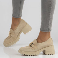 Suede ankle boots Filippo 20107 beige