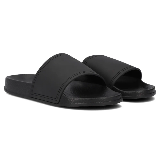 Slippers News 25MN97-8802 black