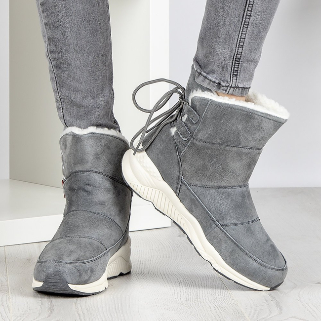 Śniegowce McKey DBT1067/19 GR Grey