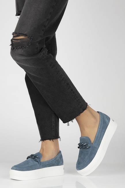 Leather shoes Filippo DP4484/23 NV navy