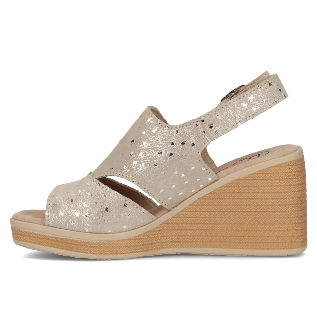 Leather sandals Filippo DS6010/24 GO gold