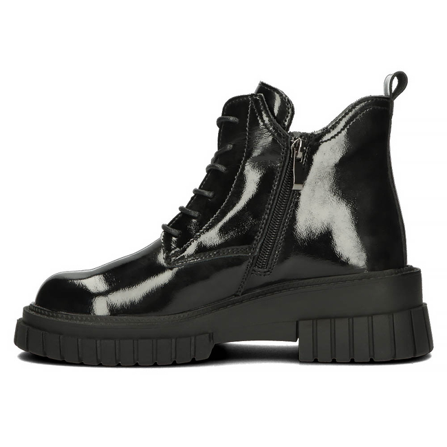 Leather boots Filippo DBT3963/22 BK black