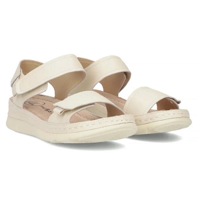 Leather sandals Filippo DS6019/24 BE beige