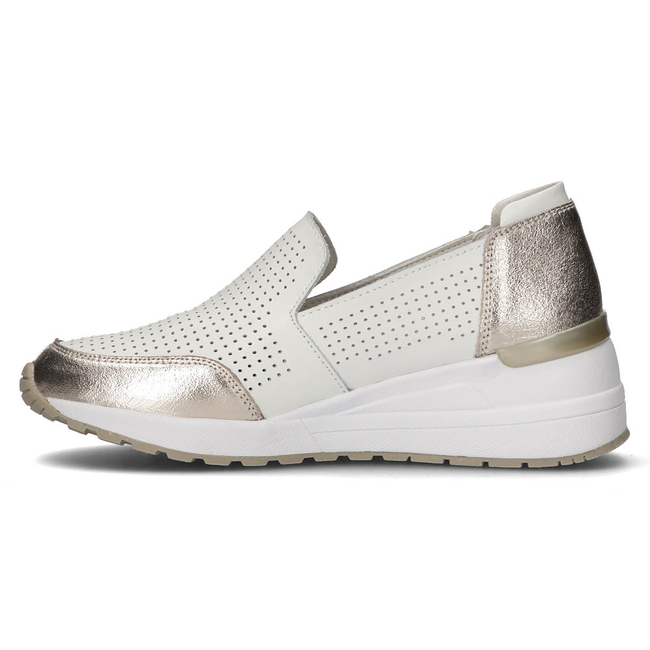 Leather shoes Filippo DP3537/22 WH white