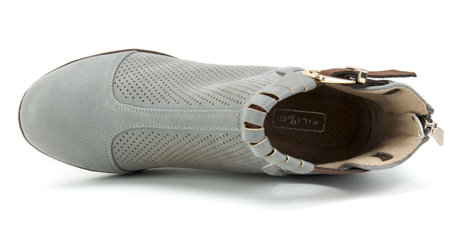 Botki Filippo DBT207/18 GR Grey