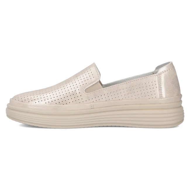 Leather shoes Filippo DP6752/25 GO gold