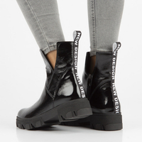 Leather boots Filippo 129 black