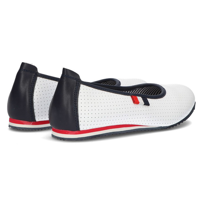 Leather ballerinas Filippo DP2171/21 WH white