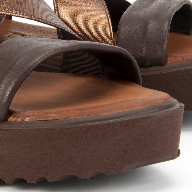 Sandały TAMARIS 1-28219-38 448 Mocca/bronce