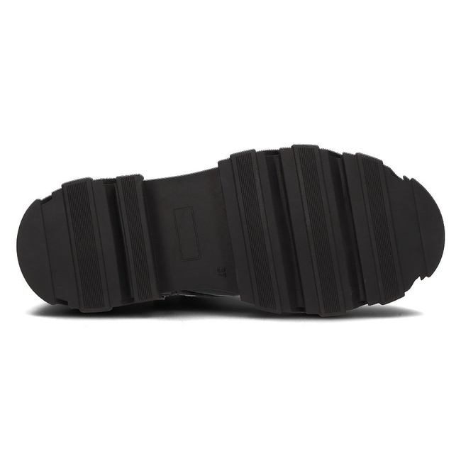 Leather boots Filippo 30056 black lacquered
