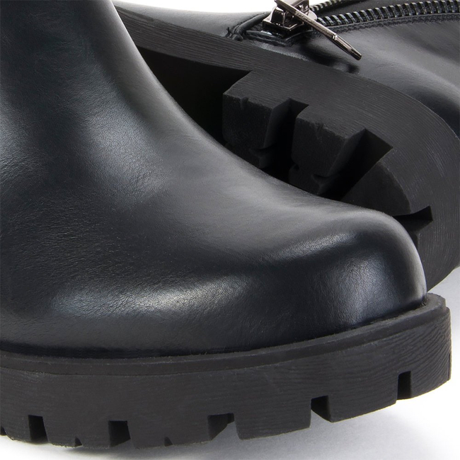 Botki FILIPPO DBT247/16 BK Czarne