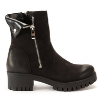 Ankle boots Filippo 1049/5 Ch-18 black nubuck