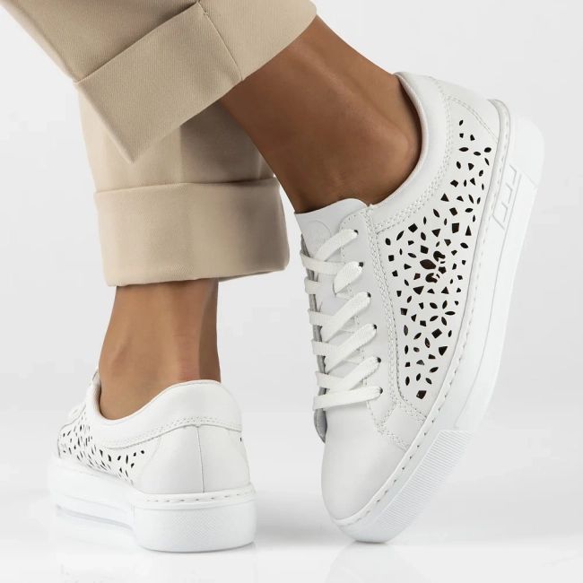 Leather Shoes Filippo L8831-80 white