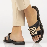 Slippers Filippo DK3703/24 BK black