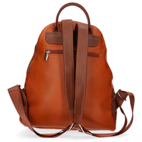 Backpack David Jones 6218-3 Cognac