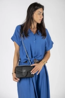 Black shoulder bag luxe