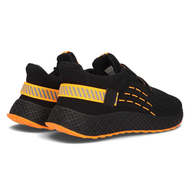 Sneakersy męskie Filippo MTN2178/21 BK OR czarne