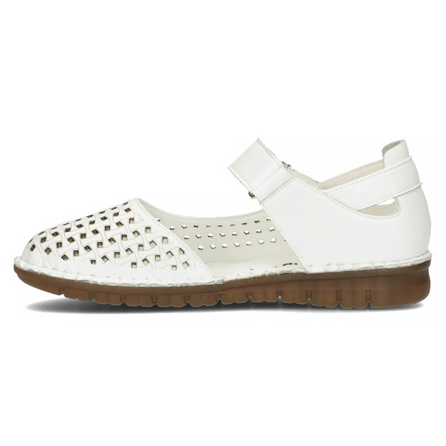 Leather shoes Filippo DP4540/23 WH white