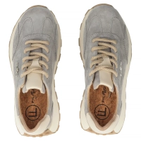 Skórzane sneakersy Filippo DP7498/26 GR szare