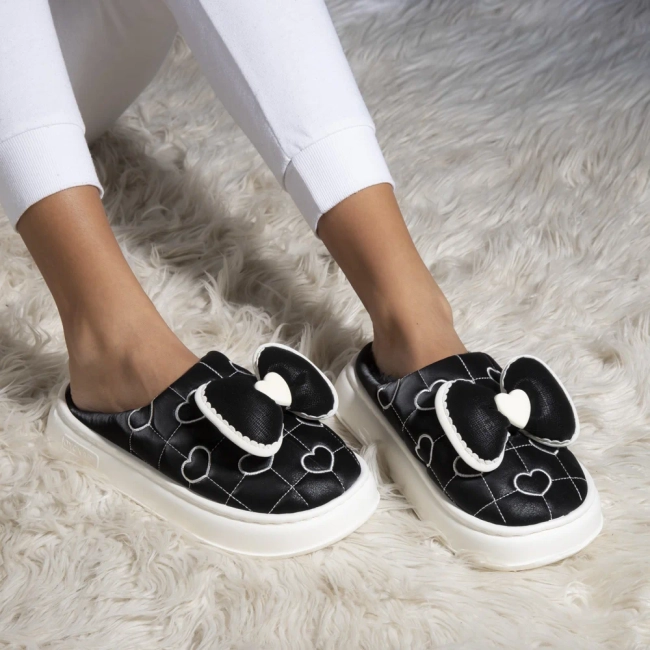 Slippers Filippo DK7482/25 BK black