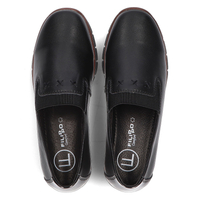 Leather shoes Filippo DP3160/21 BK black