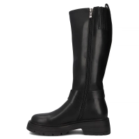 Leather boots Filippo DKZ7325/25 BK black