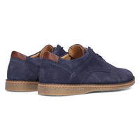 Leather shoes Filippo 5452-1 navy blue