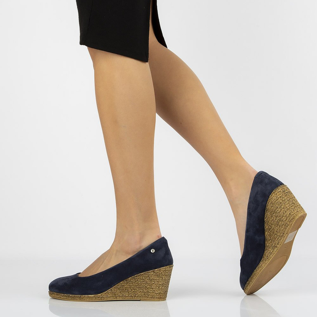 Leather shoes Filippo DP1328/21 NV Navy