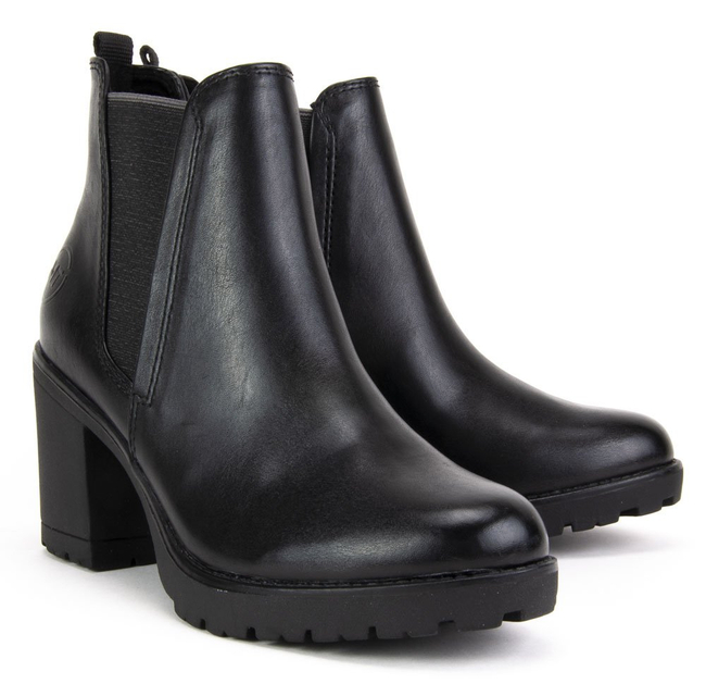 Botki Marco Tozzi 2-25414-31 002 Black Antic