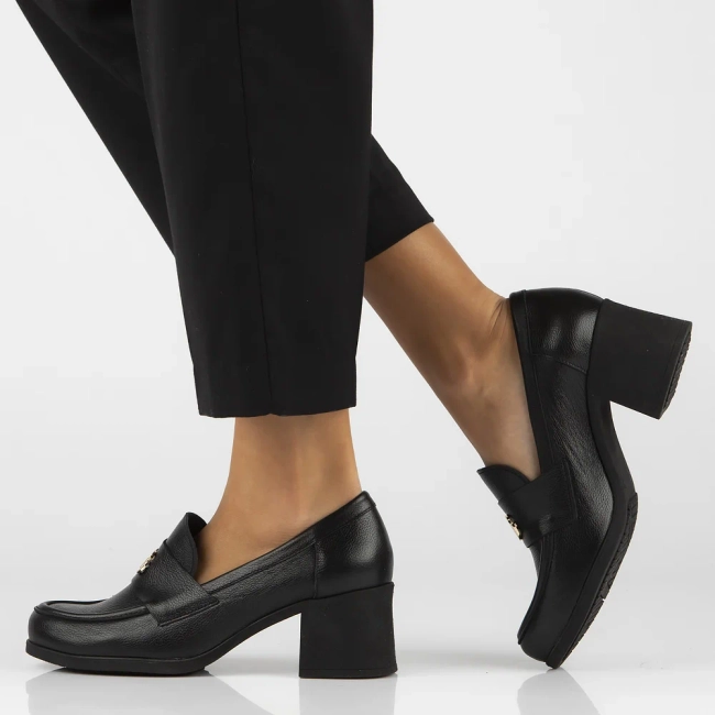 Leather shoes Filippo 20171 black