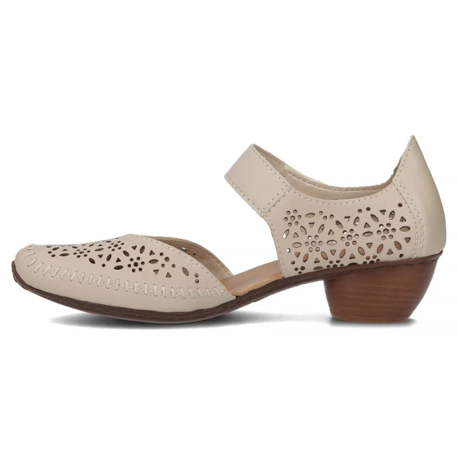 Leather shoes Filippo 43750-62 beige