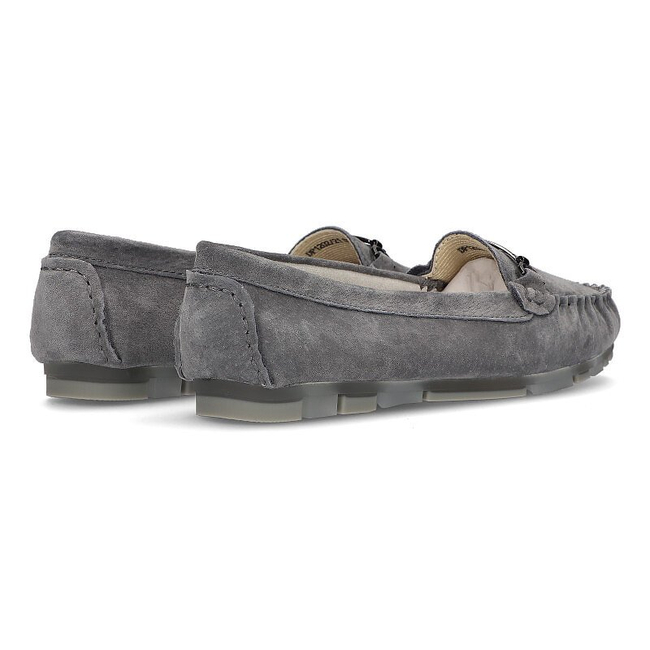 Leather loafers Filippo DP1202/21 GR gray
