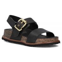 Leather sandals OCA-254 OPAK NEGRO black