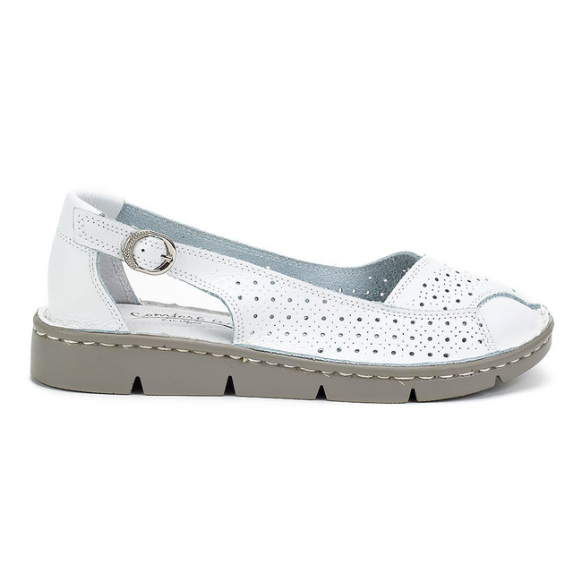 Półbuty Filippo DP091/18 WH białe