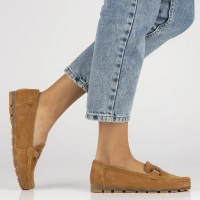 Leather loafers Filippo DP3630/24 BR brown