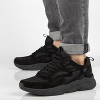 Leather Sneakers Filippo MSP2116/21 Bk black