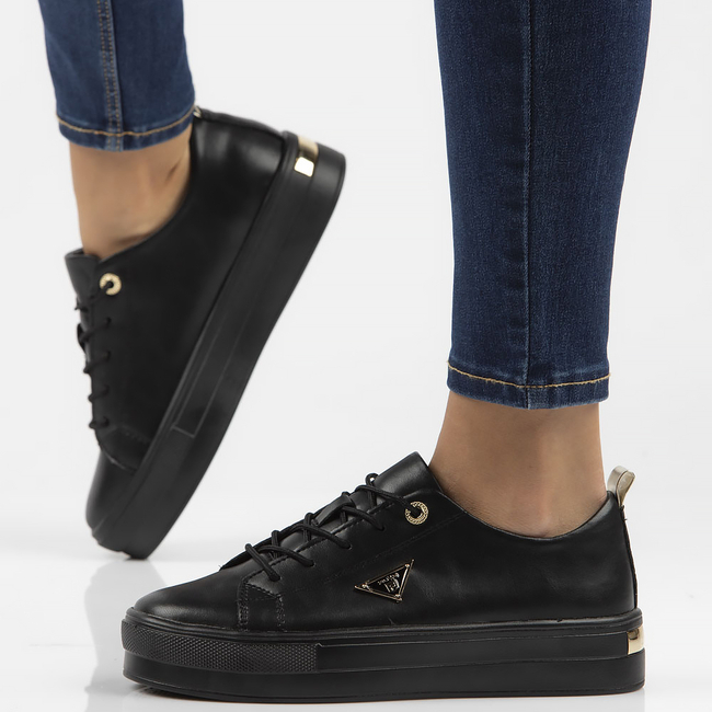 Leather shoes FILIPPO DP3533/22 BK black