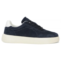 Skórzane sneakersy Filippo MSP7841/26 NV granatowe