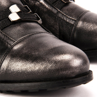 Botki Eksbut 67-4757-E04-1G Czarny-Srebro