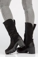 Leather boots Filippo 70115 black